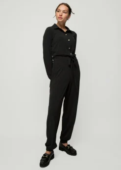 Jumpsuit Met Gouden Knopen