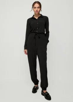Jumpsuit Met Gouden Knopen