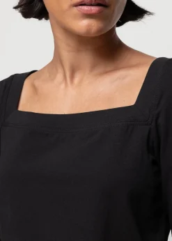 Katoenen Jumpsuit Met Vierkante Hals