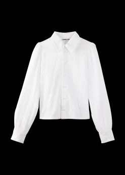 Katoenen Ripple Blouse