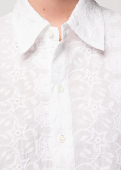 Katoenen Ripple Blouse