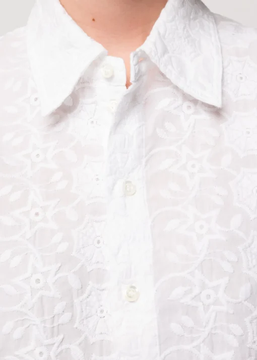Katoenen Ripple Blouse