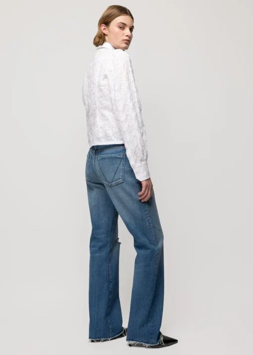 Katoenen Ripple Blouse