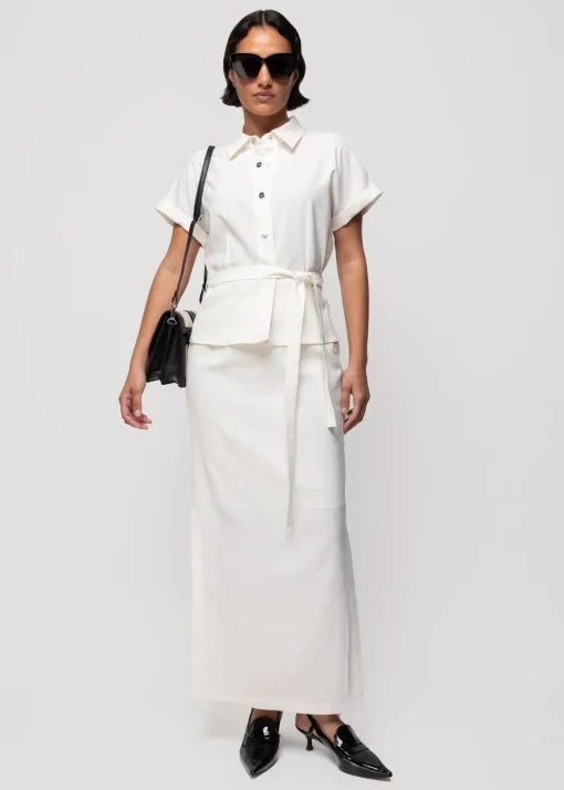 Linnen Maxi Rok