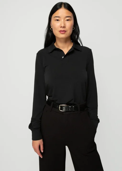 Long Sleeve Polo