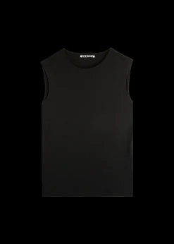 Mouwloze Tricot Top