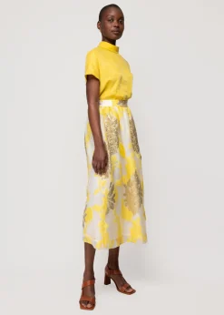 Organza Midi Rok