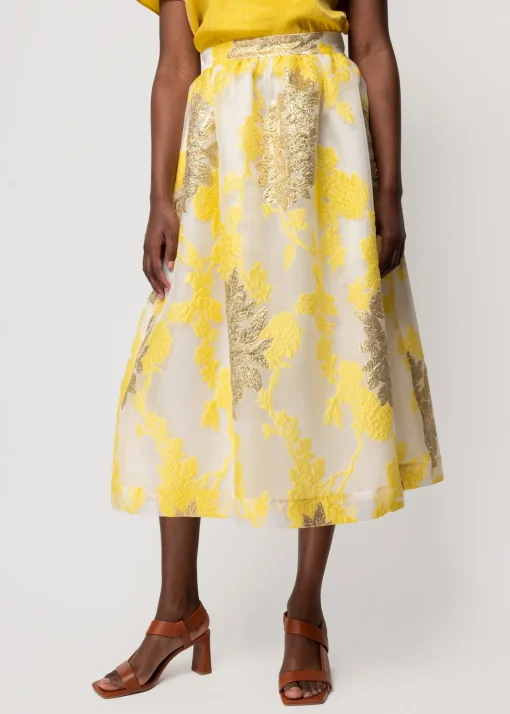 Organza Midi Rok