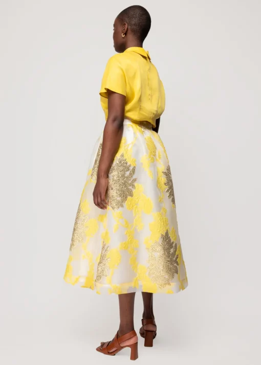 Organza Midi Rok