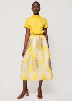 Organza Midi Rok