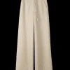 Pantalon Met Zigzag Structuur