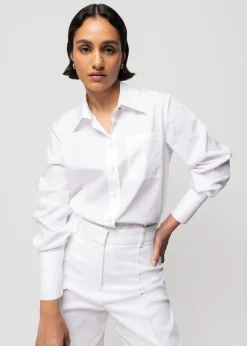 Poplin Katoenen Blouse