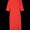Punto Midi Jurk Met Split