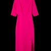 Punto Midi Jurk Met Split