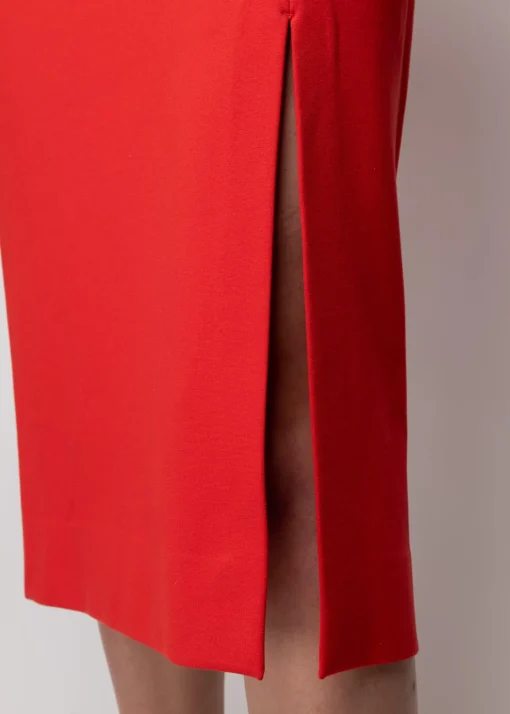 Punto Midi Jurk Met Split