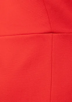 Punto Midi Jurk Met Split
