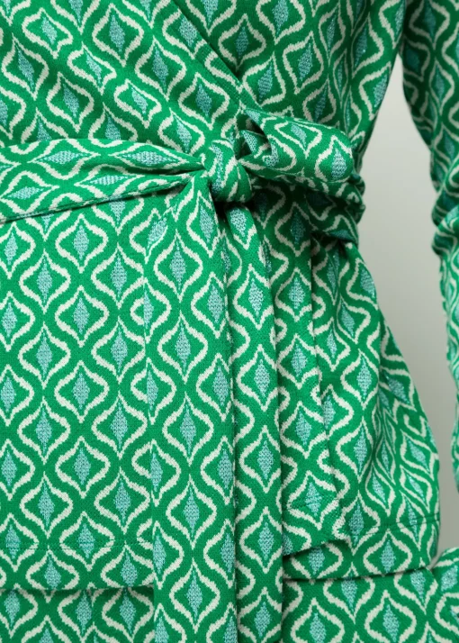 Retro Wrap Top