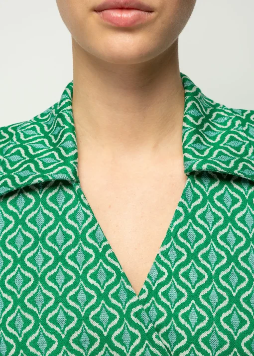Retro Wrap Top