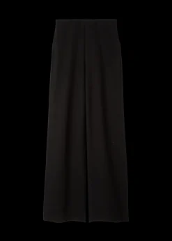 Rib Broek Met Rechte Pijp