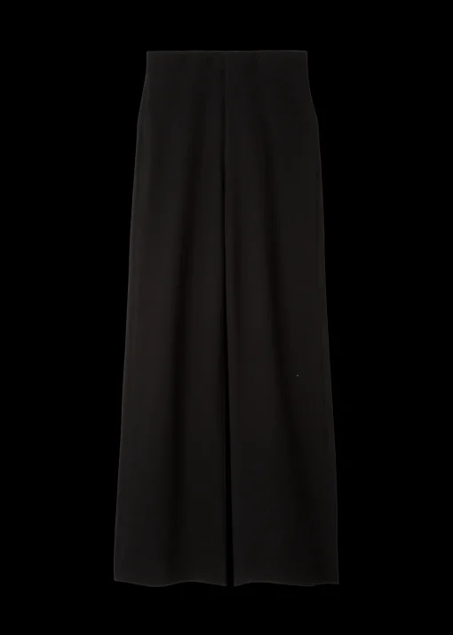 Rib Broek Met Rechte Pijp