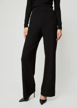 Rib Broek Met Rechte Pijp