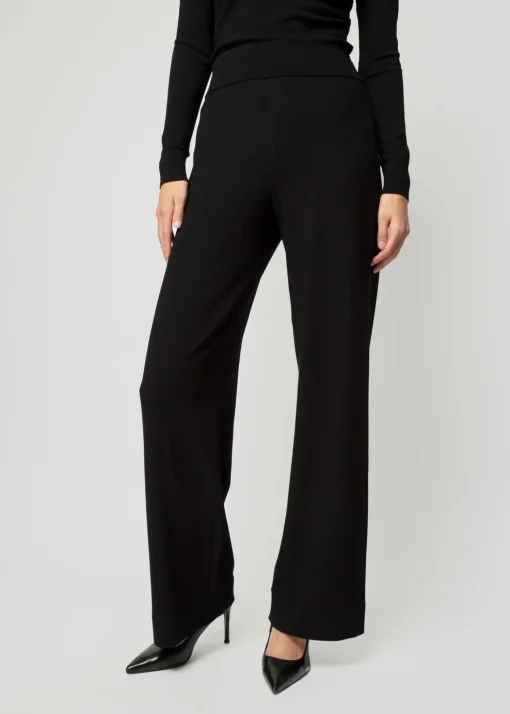 Rib Broek Met Rechte Pijp