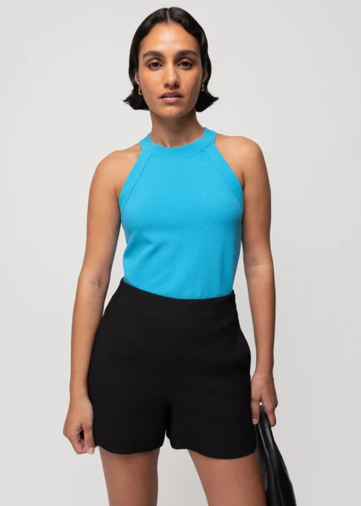 Rib Haltertop