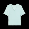 Rib Top Met V-Hals