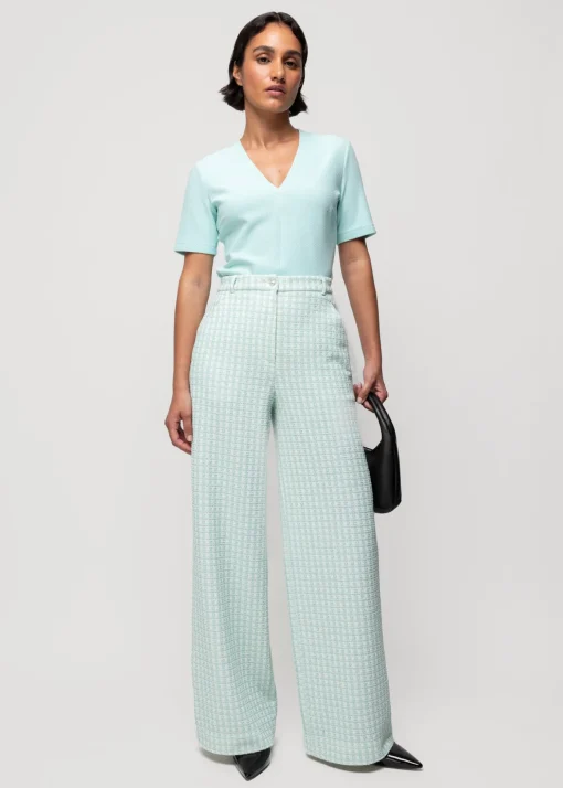 Rib Top Met V-Hals