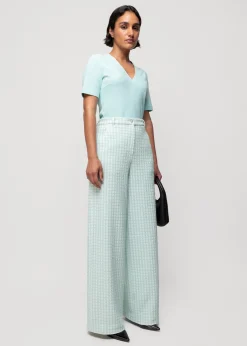 Rib Top Met V-Hals