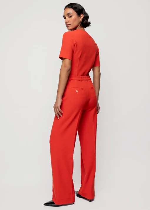 Rib Top Met V-Hals