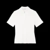 Stretch Blouse Met Korte Mouw