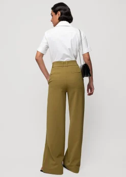 Stretch Blouse Met Korte Mouw