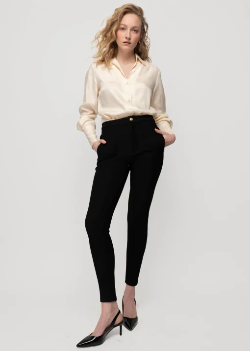 Struc Broek Skinny Fit