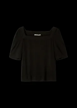 Top Met Vierkante Hals