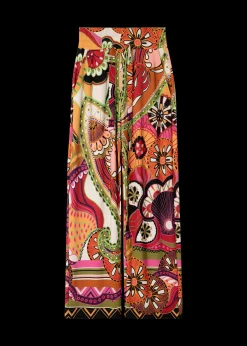 Tricot Broek Met Print