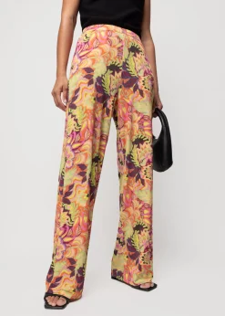 Tricot Broek Met Print