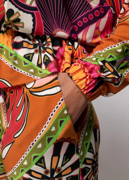Tricot Broek Met Print