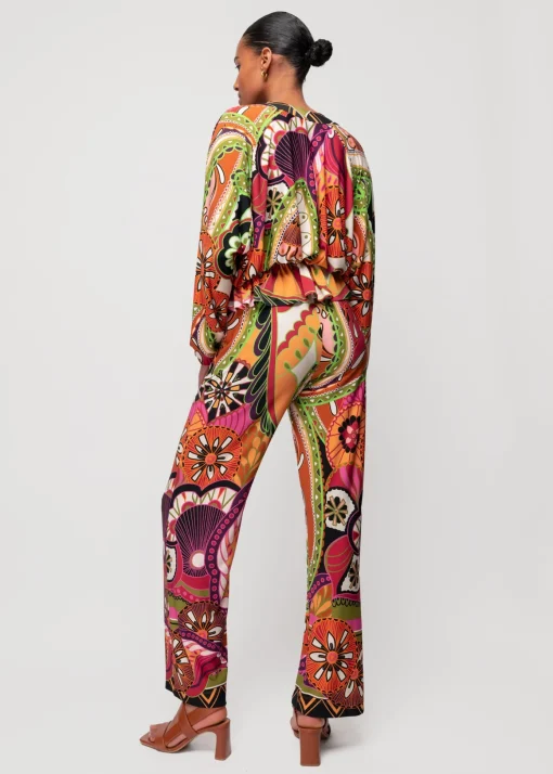 Tricot Broek Met Print