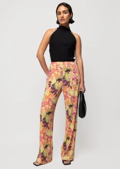 Tricot Broek Met Print