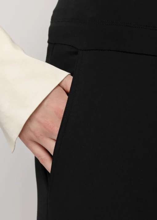 Tricot Broek Met Wijde Pijp