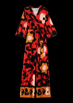 Tricot Jumpsuit Met Bloemenprint