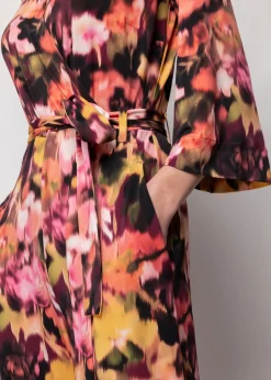 Tricot Jumpsuit Met Print