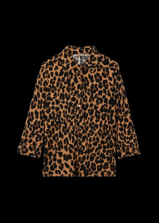 Tricot Leopard Polo