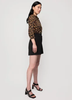Tricot Leopard Polo