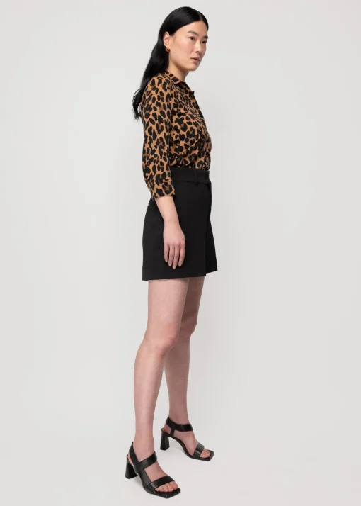 Tricot Leopard Polo