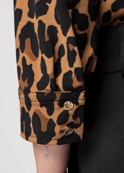 Tricot Leopard Polo