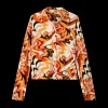 Tricot Swirl Blouse