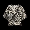 Tricot Top Met Bloemenprint