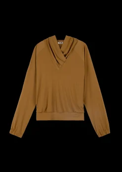 Tricot Top Met Capuchon
